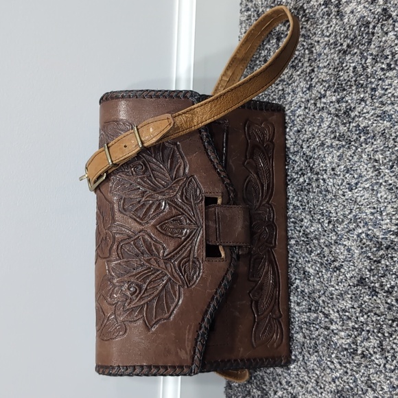 PYMSA Handbags - Vintage reversible genuine leather purse